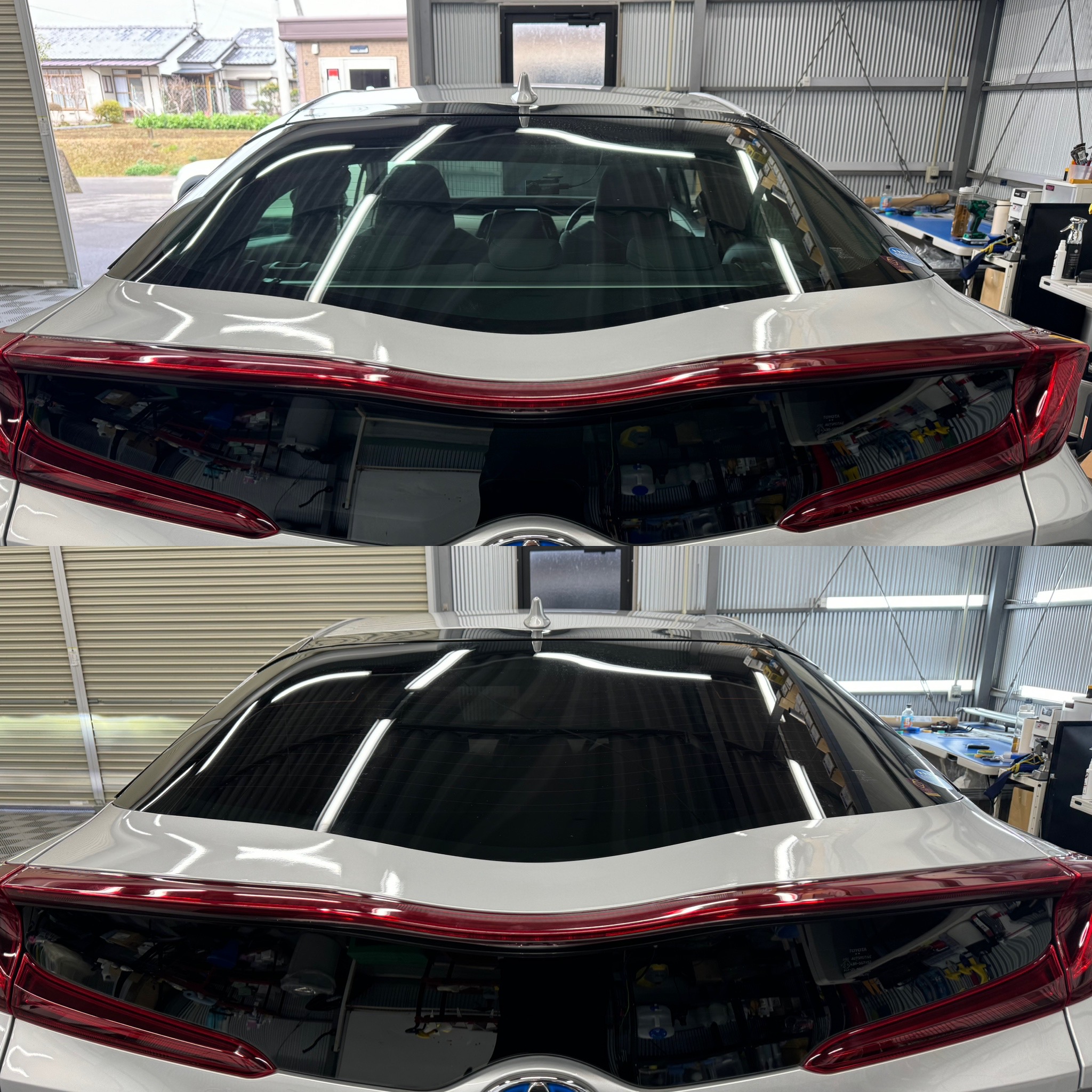 トヨタ プリウスPHV ZVW52】カーフィルム施工 – 宮崎のカー